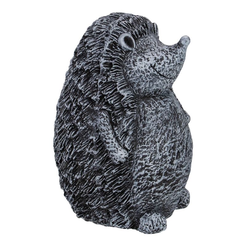 Northlight 15" Gray Standing Hedgehog Outdoor Garden Statue, 3 of 6
