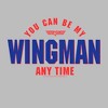 Men's Top Gun You Can Be My Wingman Anytime T-Shirt - 2 of 4
