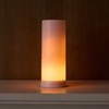 FIA Flame LED Designer Candle – 7.5"H Orange Glow Flameless Candle with Timer, Remote & USB Charging by Melrose - 2 of 3