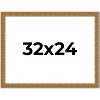 PosterPalooza | Sculpted Black Picture Frame - UV Acrylic, Backing Board, Hanging Hardware Included - 2 of 4