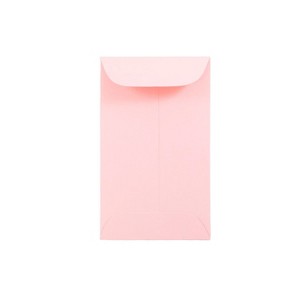 JAM Paper #3 Coin Business Envelopes 2.5 x 4.25 Baby Pink 25/Pack (356730543) - 1 of 2