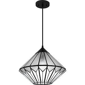 Olivier 1-Light Matte Black Pendant - 1 of 4