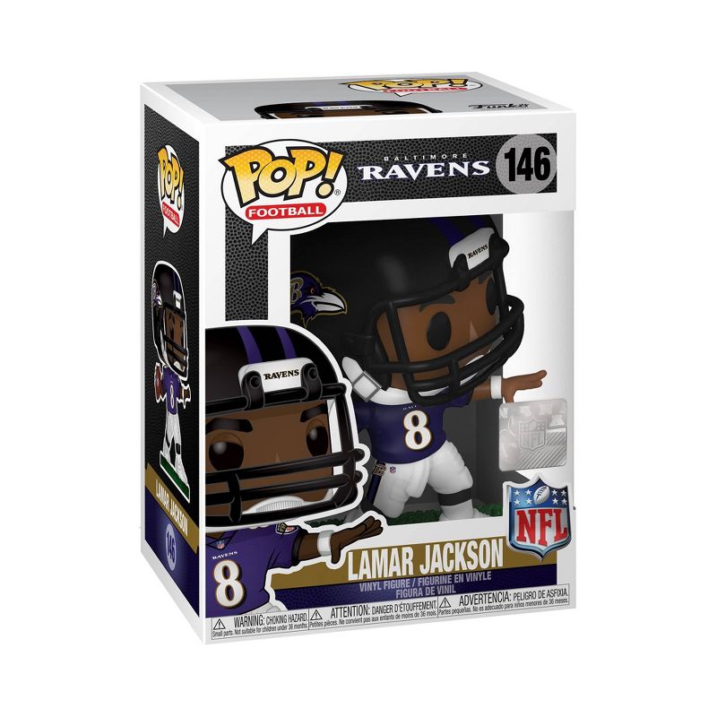 Funko POP! NFL: Baltimore Ravens Lamar Jackson, 2 of 4