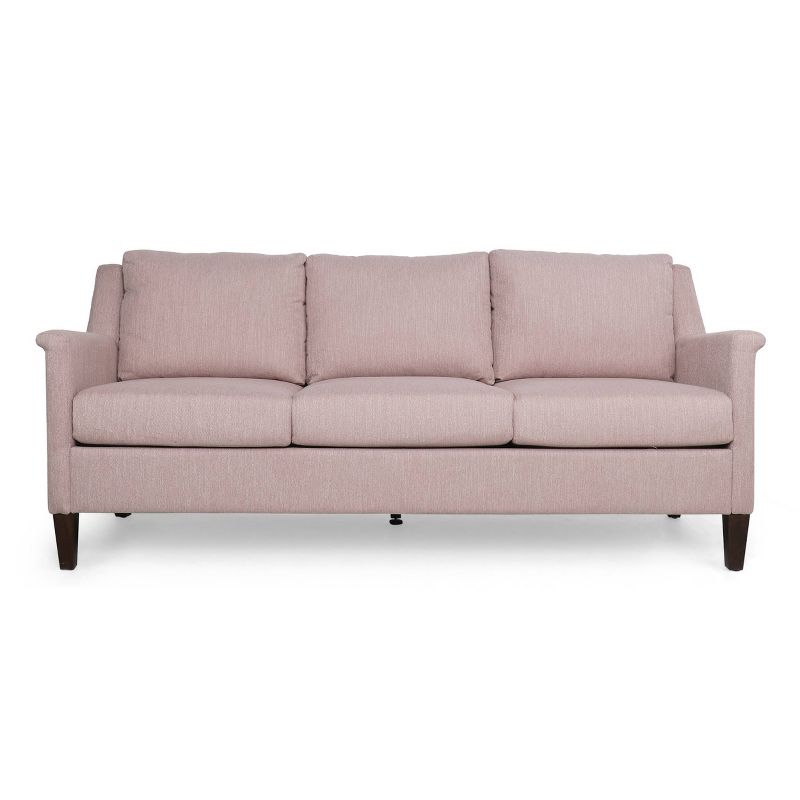 Dupont Contemporary 3 Seater Fabric Sofa - Christopher Knight Home, 1 of 12