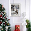 Finishing Touch on the Snowman White Framed Wall Art for Living Room,Wall Art Print for Home Decor,Wall Art by Jo Moulton - 4 of 4