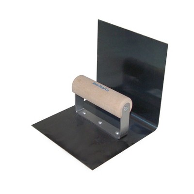 Bon Tool 82-231 Step Tool - Inside Blue Steel 6-inch X 6-inch - 1/2-inch Radius 6-inch Lip Wood Handle