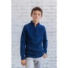 Cozeeme Half Zip Long Sleeve Sweater Little Kid to Big Kid  - 2 of 4