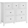 7 Drawers Dresser for Bedroom, Storage Dressers Organizer, Farmhouse Wood Chest of Drawers for Living Room Bedroom - 4 of 4