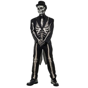 Halloween Express Adult Bone Chillin Costume - 1 of 2