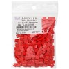 John Bead Miyuki 5x5mm TL-408 Red Opaque Tila Glass Square Beads 50 Grams - 2 of 2