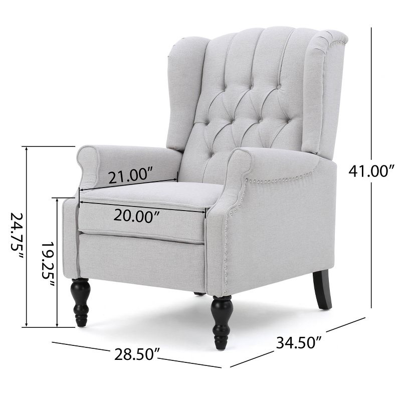 Walter Recliner Club Chair - Christopher Knight Home, 6 of 11
