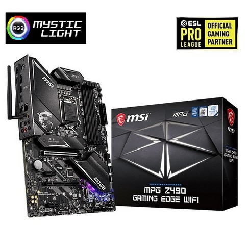 Asus Rog Strix Z490 H Gaming Intel Z490 Comet Lake Lga1200 Atx Desktop Motherboard Wootware