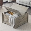 Coffee Table In Rustic Gray - 3 of 4