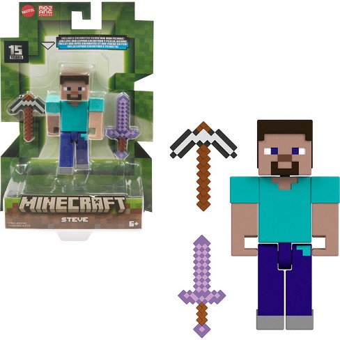 Minecraft best sale steve minifigure