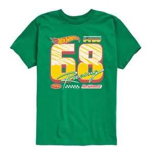 Boys' - Hot Wheels - HW Racing Jersey Short Sleeve Graphic T-Shirt - 1 of 4