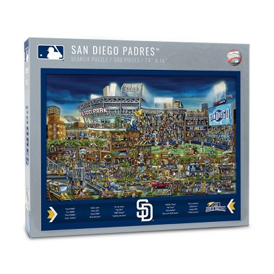 MLB San Diego Padres 500pcs Find Joe Journeyman Puzzle