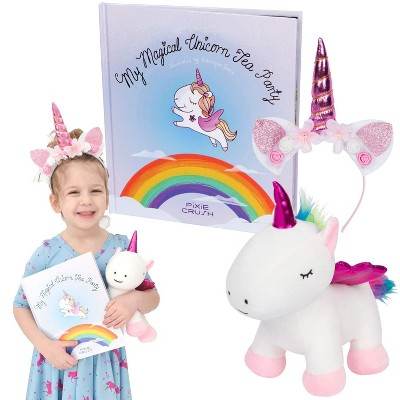 Tickle & Main Magical Unicorn Gift Set, 3-piece Set, Unicorn Stuffed Animal  For Girls 2 Years Old And Above : Target