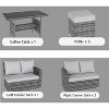 Patio Furniture Set,7 PCS Outdoor Patio Furniture - 2 of 4