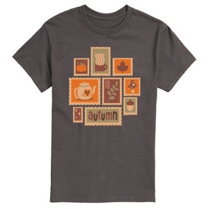 Men's - Instant Message - Fall Stamp Cluster Short Sleeve Graphic T-Shirt - 1 of 4