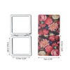 Unique Bargains Oil Painting Flowers Makeup Mirror Assorted Color 1 Pc - 2 of 3