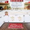 Christmas Doormat Winter Holiday Christmas Snowflake Welcome Floor Mat - 2 of 4