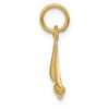 Black Bow Jewelry 14k Yellow Gold 3D Sailboat Charm - 2 of 4