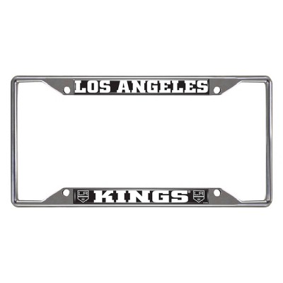 NHL Los Angeles Kings Stainless Steel License Plate Frame