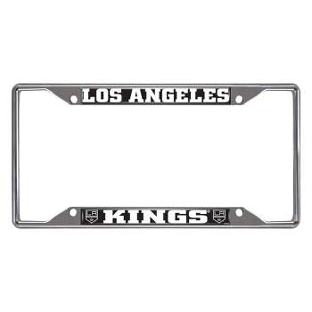 NHL Los Angeles Kings Stainless Steel License Plate Frame