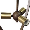 Yosemite Home Decor Alpha 9-Light Chandelier in Distressed Antique Brass Finish - 4 of 4