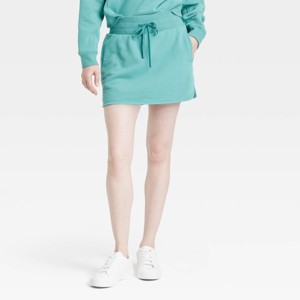 Women's French Terry High-Rise Skort - JoyLab™ - 1 of 4
