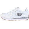 bebe Women's Fashion Sneakers - Casual Athletic Shoes with Multi-Material Upper and Dual Laces - 3 of 4