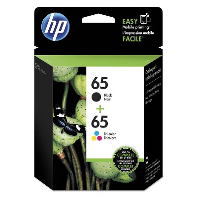 HP 65 Color Combo Pack Ink - Black ( T0A36AN#14)