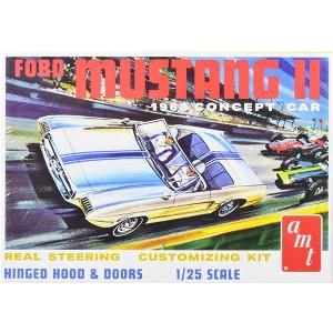 Skill 2 Model Kit 1963 Ford Mustang II Concept Car 1/25 Scale Model by AMT - 1 of 4