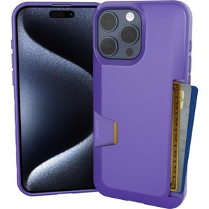 Smartish iPhone 14 Wallet Case - Wallet Slayer Vol 1 - Slim Grip Card Holder Cover - 1 of 4