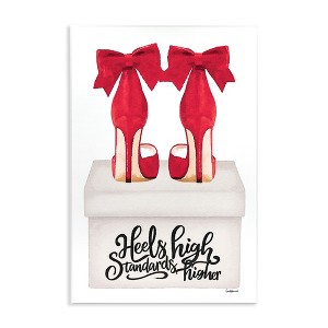 Stupell Industries High Standards Red Heels Wall Plaque Art - 1 of 4