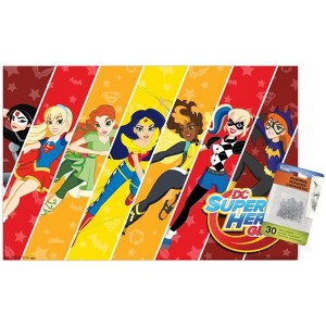 Trends International DC Comics TV - DC Superhero Girls - League Unframed Wall Poster Prints - 1 of 4