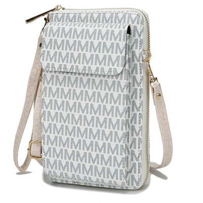 MKF Collection Mala Phone Wallet Crossbody Shoulder Bag by Mia K