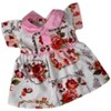 Doll Clothes Superstore Handmade Pink Flower Dress for 15-16" Baby Dolls & Cabbage Patch Kids - 4 of 4