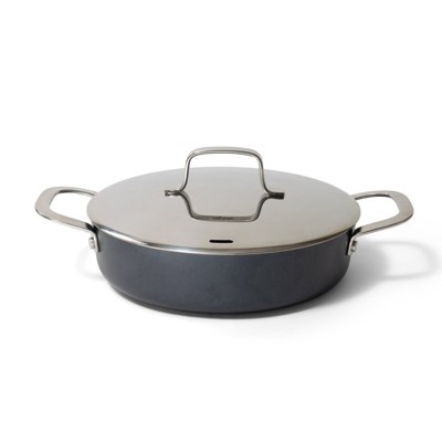 Alva Maestro 3.5 Qt. Nonstick Sauté Pan Skillet with Lid, Non-Toxic PFAS Free, Compatible with All Stovetops, Oven Safe & Induction Safe – 9.5”