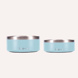32oz and 64oz - Stainless Steel Dog & Cat Food and Water Bowl – Non-Slip, Dishwasher Safe – Tilley + Me - 1 of 4