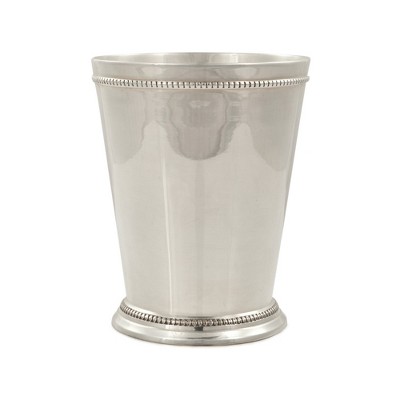 Sterling Silver Plated Brass Mint Julep Cup, 12 oz