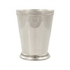 Twine Mint Julep Cup, Cocktail Tumbler, Vintage Julep glass, Set of 1, 12oz, Silver - 4 of 4