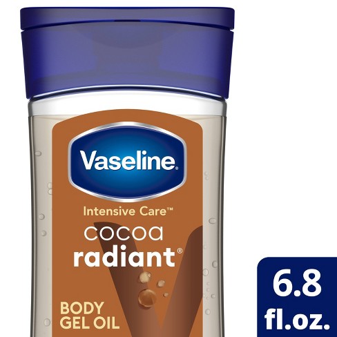 Vaseline Intensive Care Cocoa Radiant Body Gel Oil Scented - 6.8