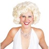 Halloween Express Women's Marilyn Monroe Deluxe Halloween Costume - Size Medium - White - 2 of 2