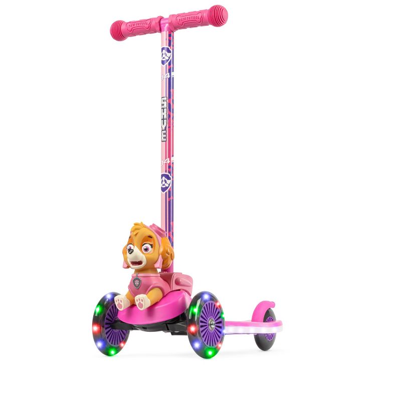 Paw Patrol Skye 3D Tilt and Turn Scooter with Light Up Deck and Wheels, 1 of 7