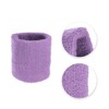 Unique Bargains Sport Absorbing Cotton Terry Cloth Wrist Sweatbands Wristbands 3.15" 1 Pair - 3 of 4