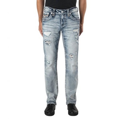 Men's Jerroll Stackable Straight-leg Jean - 32" Inseam - ROCK REVIVAL