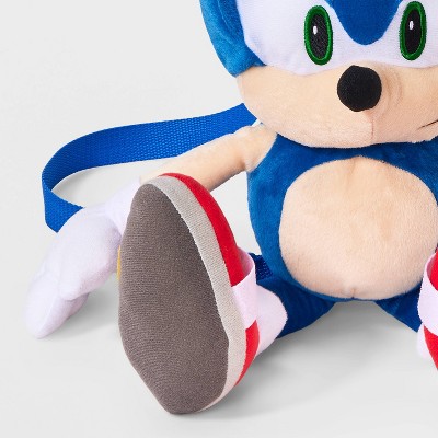 Kids' Sonic the Hedgehog Plush Backpack - Blue - image 4