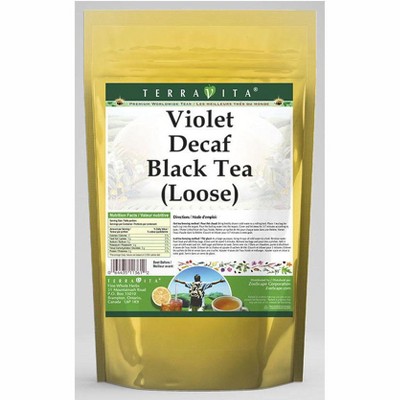TerraVita Violet Decaf Black Tea (Loose) (8 oz, ZIN: 541500, 3-Pack)