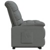 VidaXL Recliner Dark Gray Fabric - 4 of 4